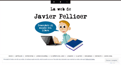 Desktop Screenshot of javierpellicerescritor.com